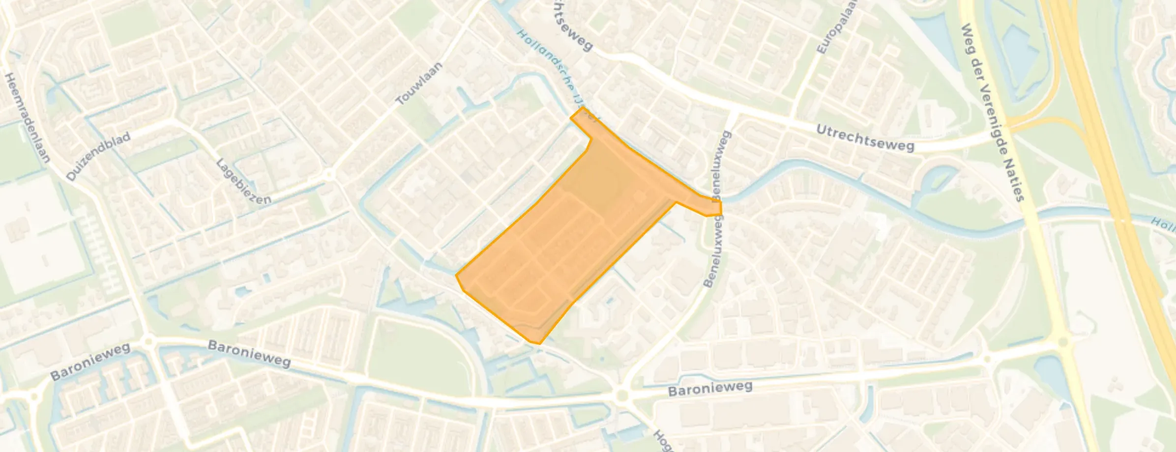 Kaart van Nieuwpoort