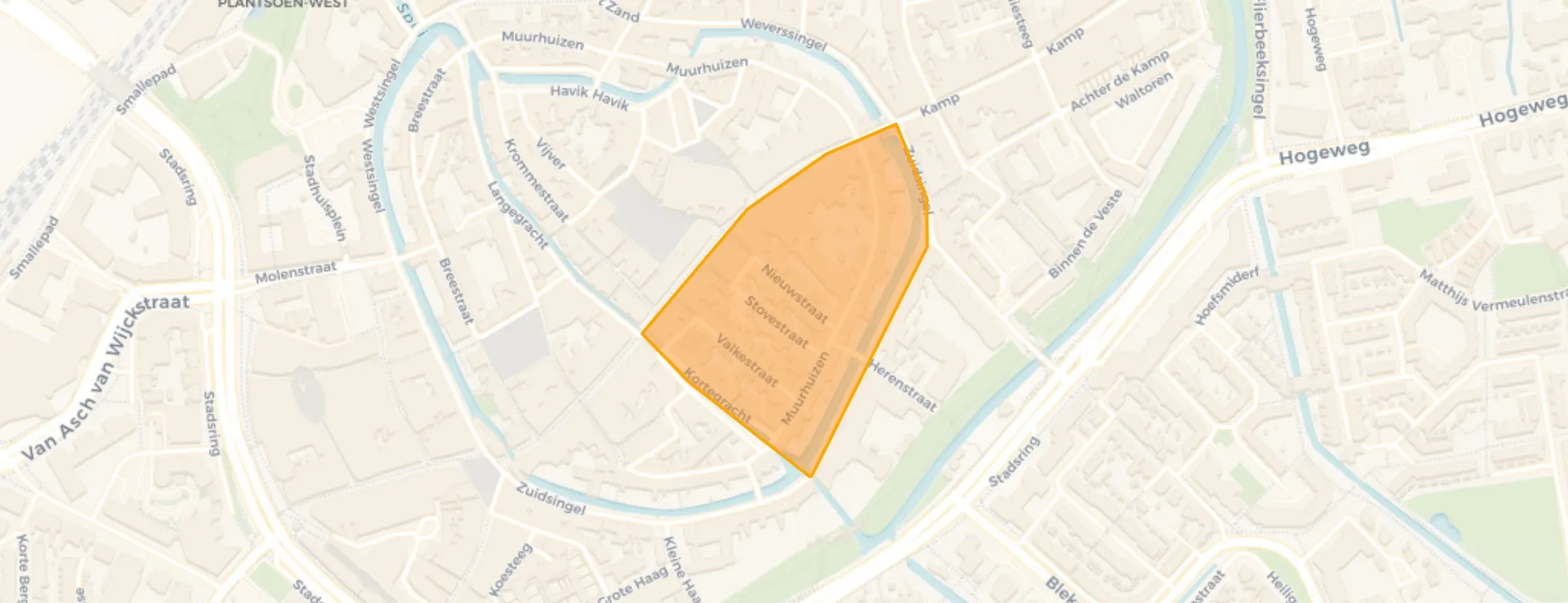 Buurt Nieuwstraat en omgeving, Amersfoort
