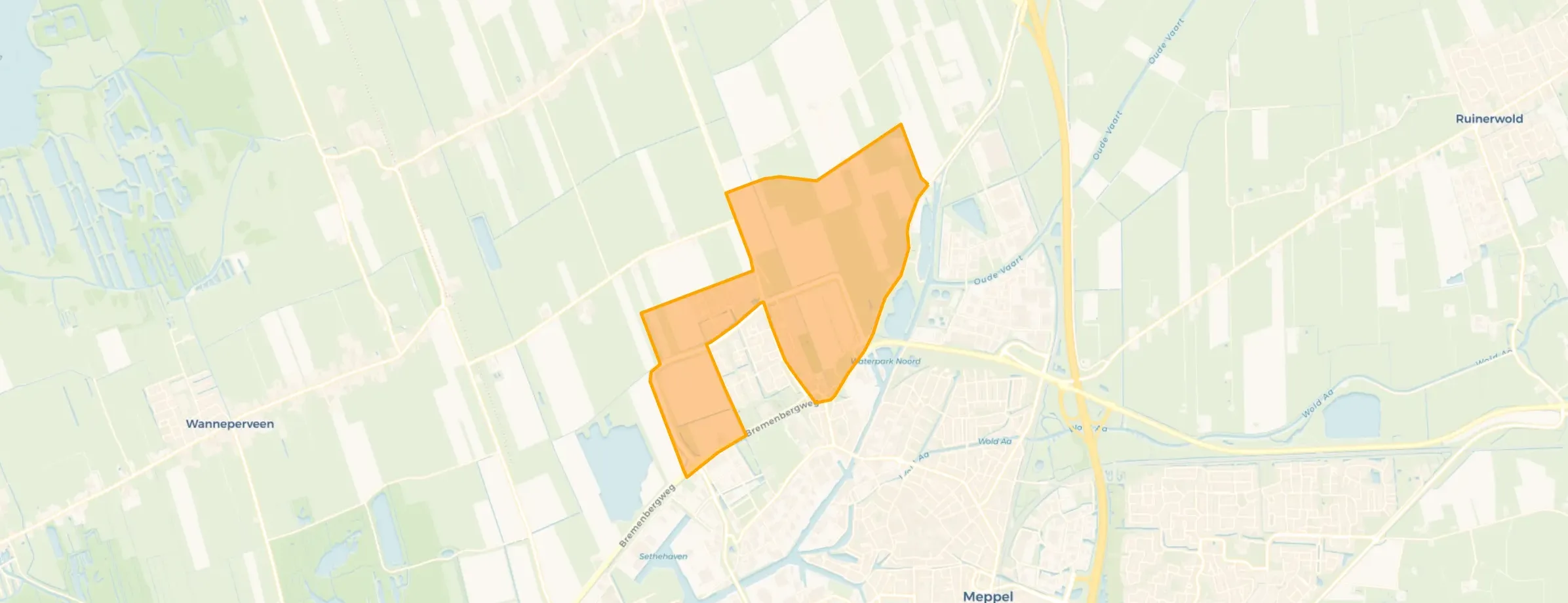 Buurt Nieuwveenselanden, Meppel