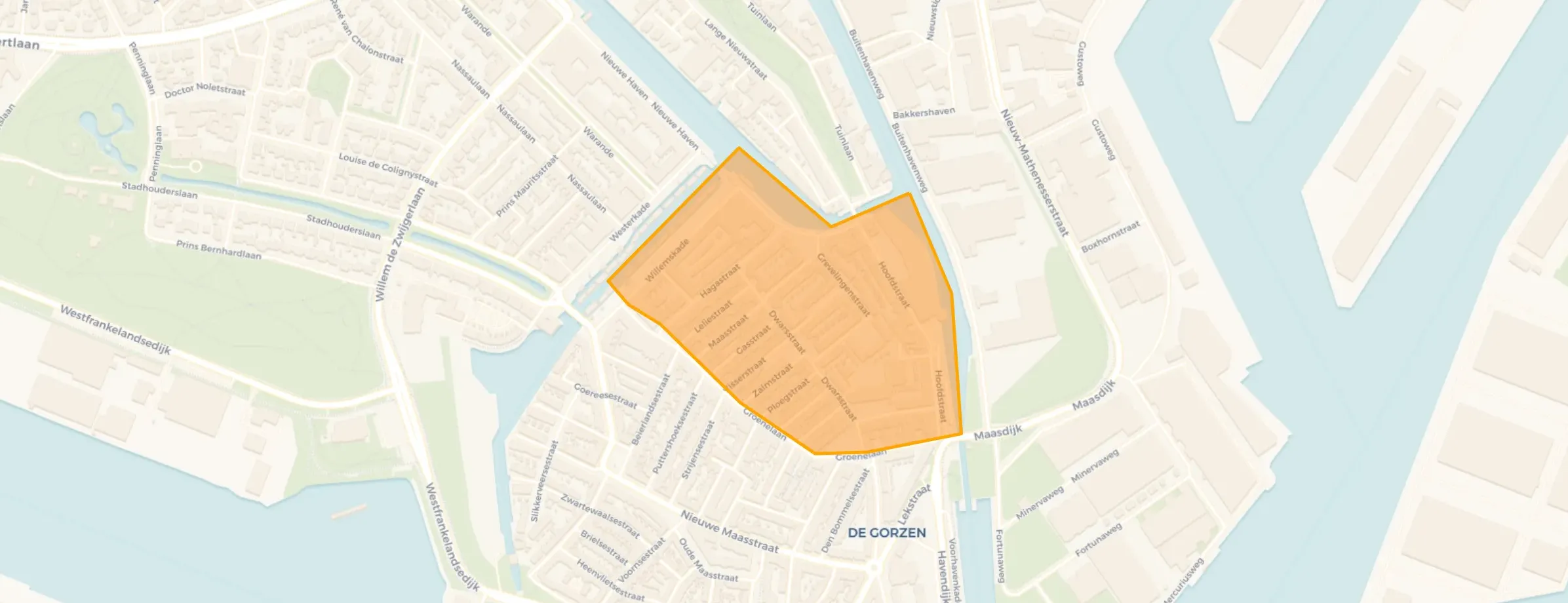 Kaart van Noletbuurt