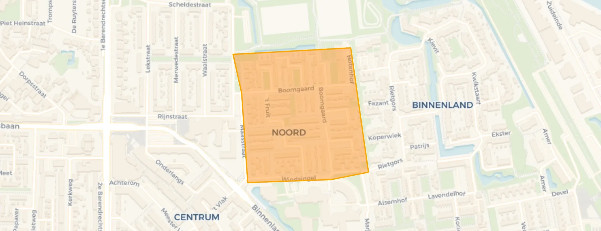 Kaart van Noord 2