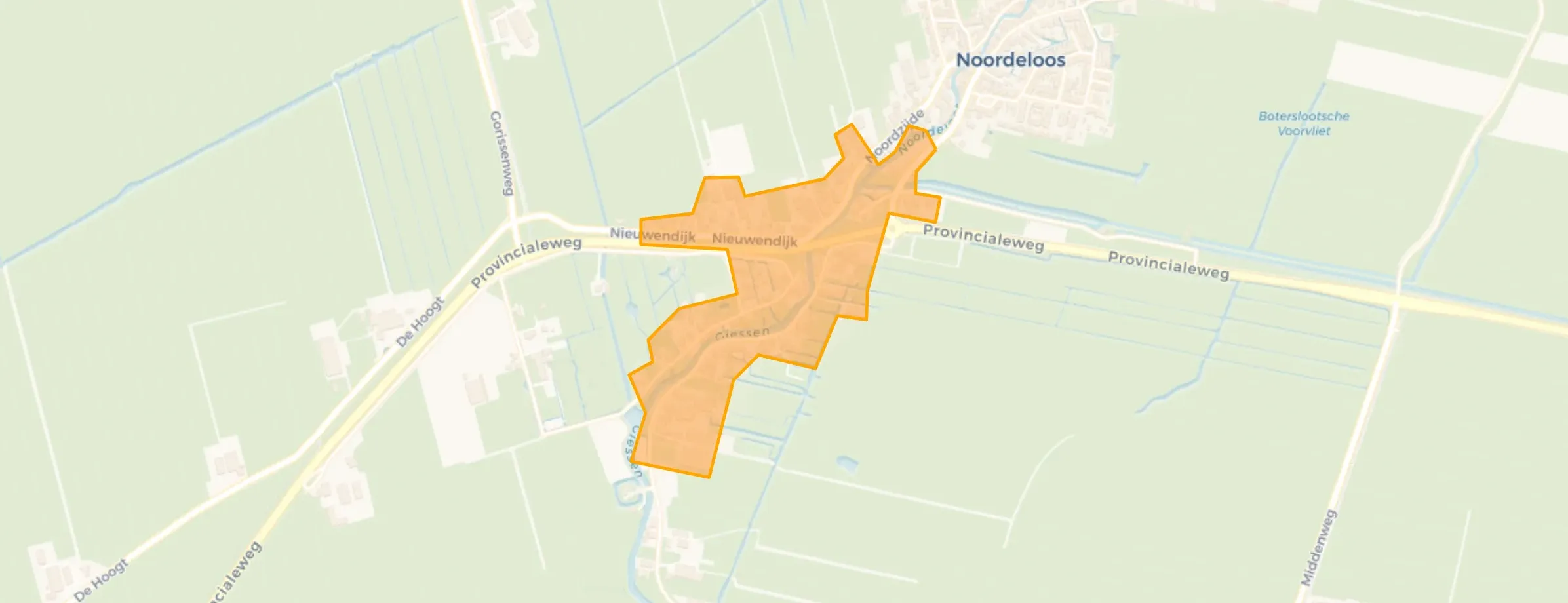 Buurt Noordeloos-West, Noordeloos
