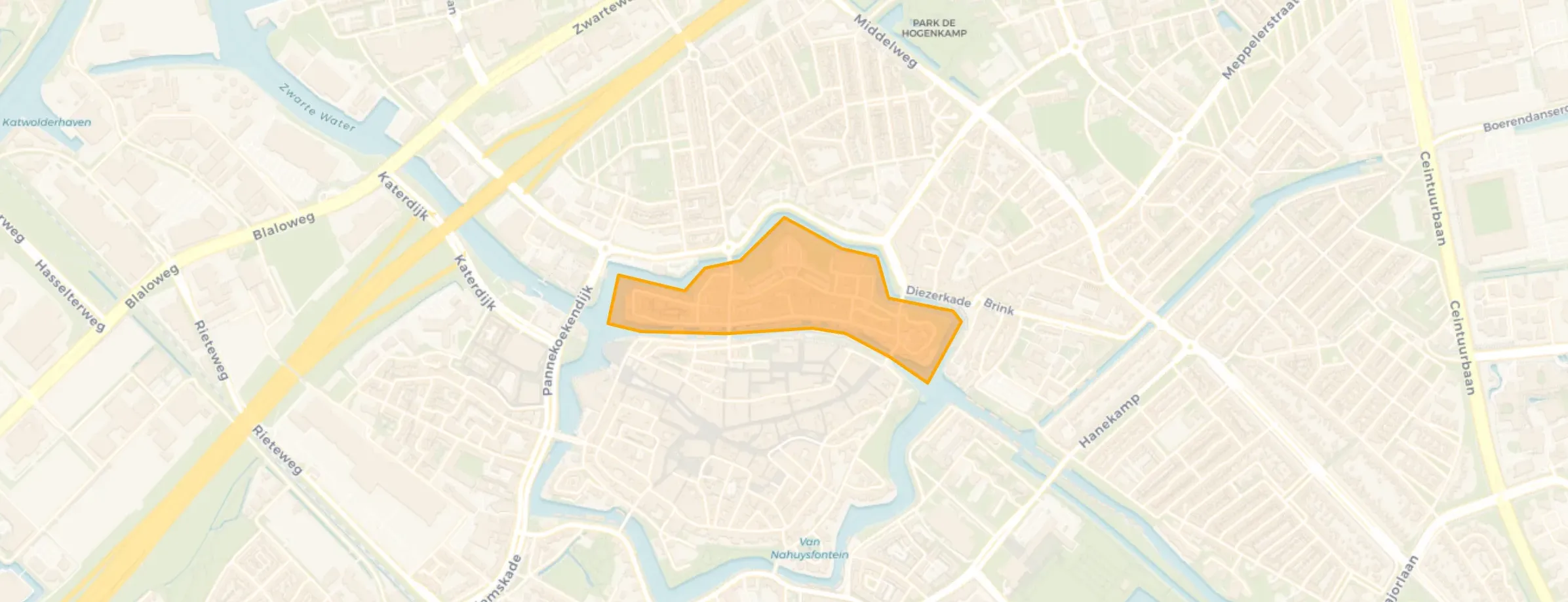 Buurt Noordereiland, Zwolle