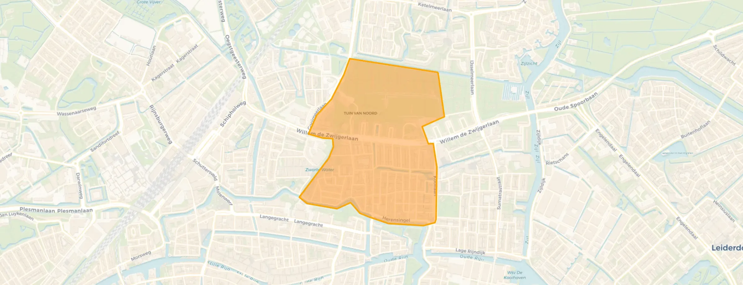 Buurt Noorderkwartier, Leiden