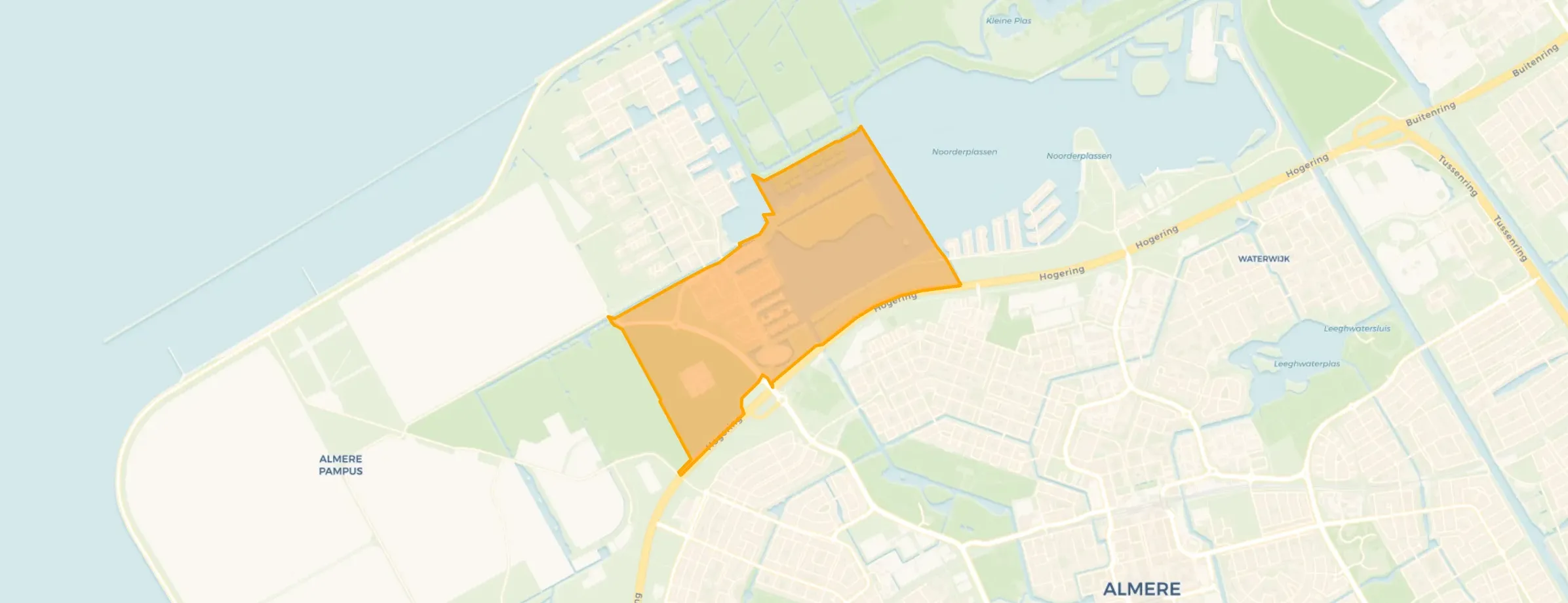 Buurt Noorderplassen West-Zuid, Almere
