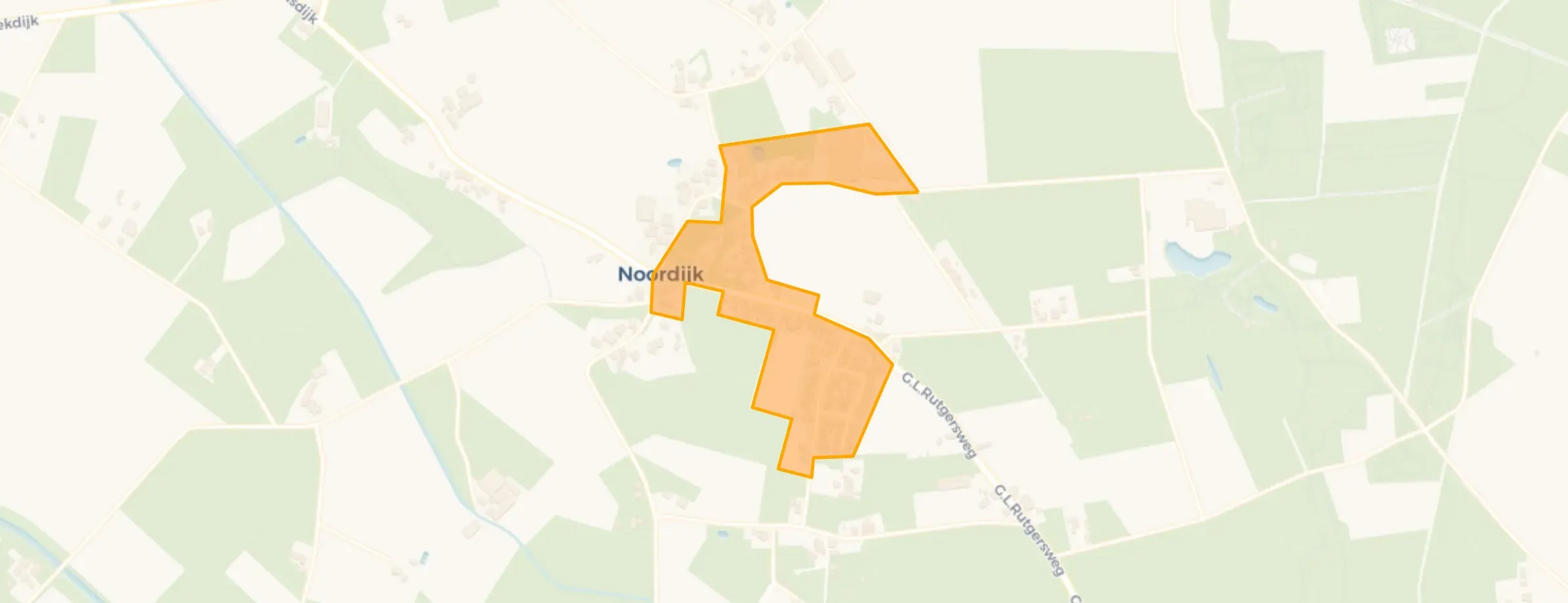 Kaart van Noordijk