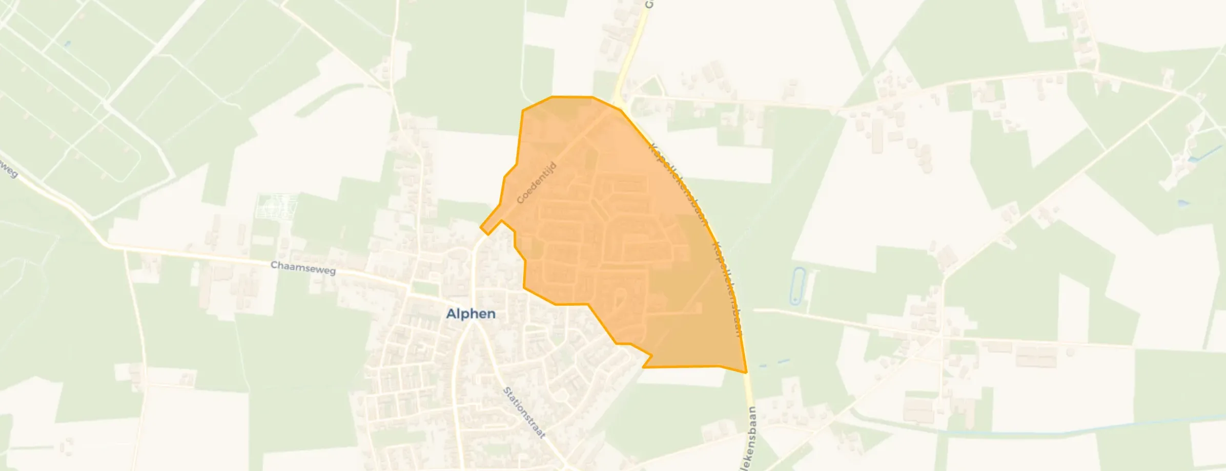 Noordoost Alphen in Alphen-Chaam