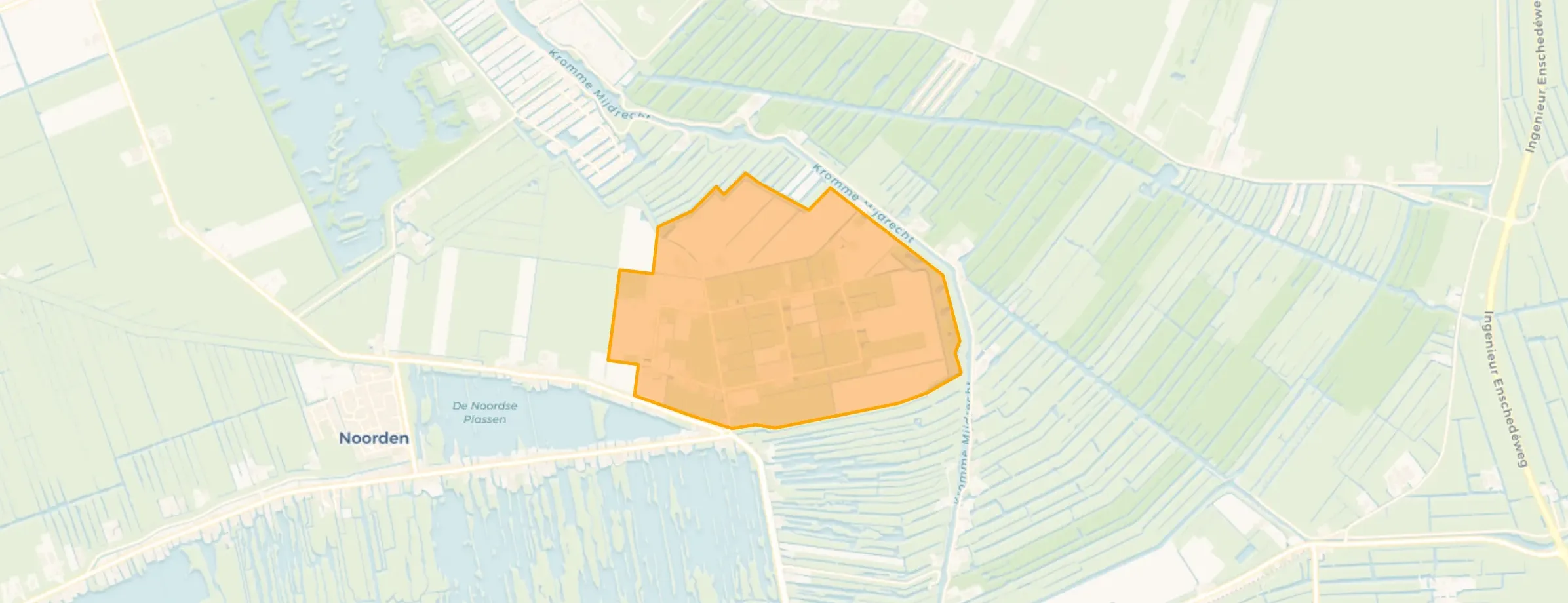 Kaart van Noordse Buurt