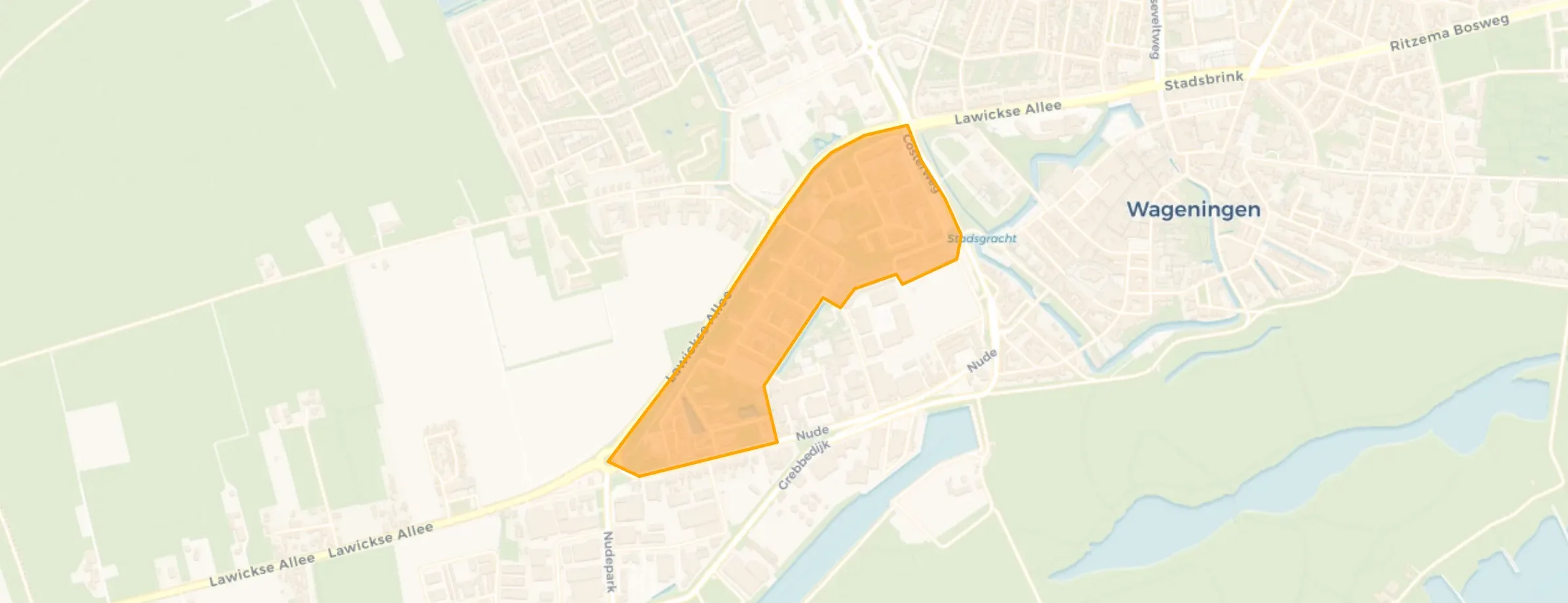Buurt Nude-buurt, Wageningen