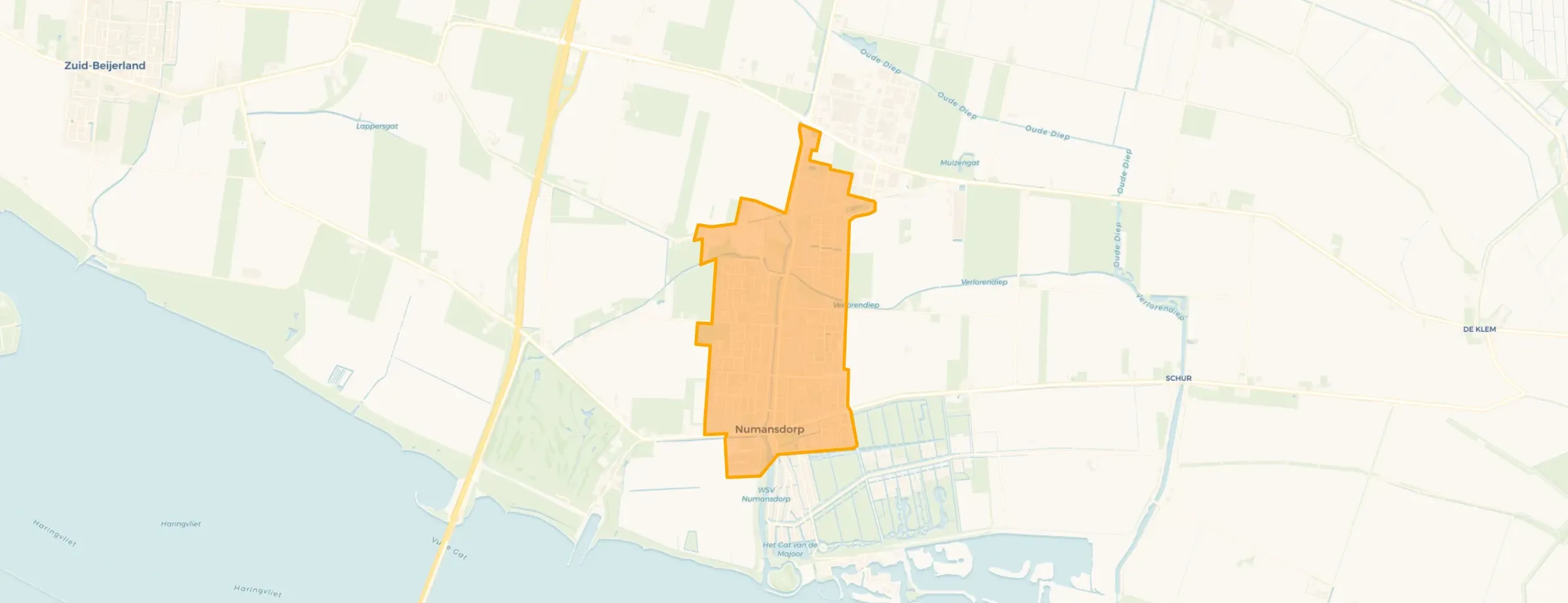 Buurt Numansdorp Woonkern, Numansdorp