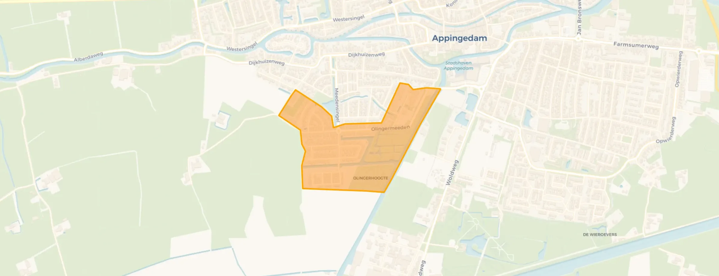 Buurt Olingermeeden, Appingedam