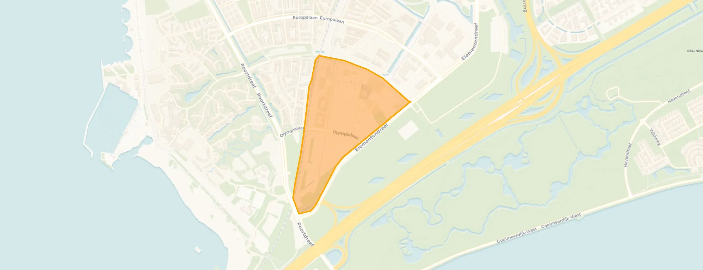 Buurt Olympiakwartier Oost, Almere