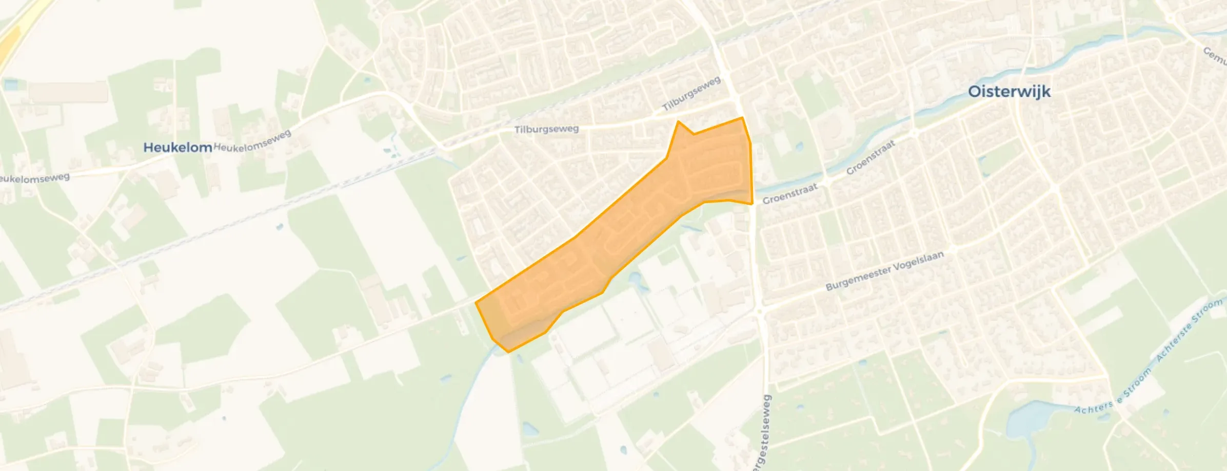 Kaart van Omgeving ’t Seuverick