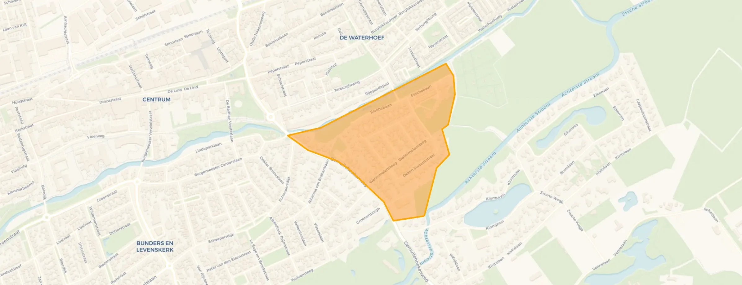Buurt Omgeving Burghtweide, Oisterwijk