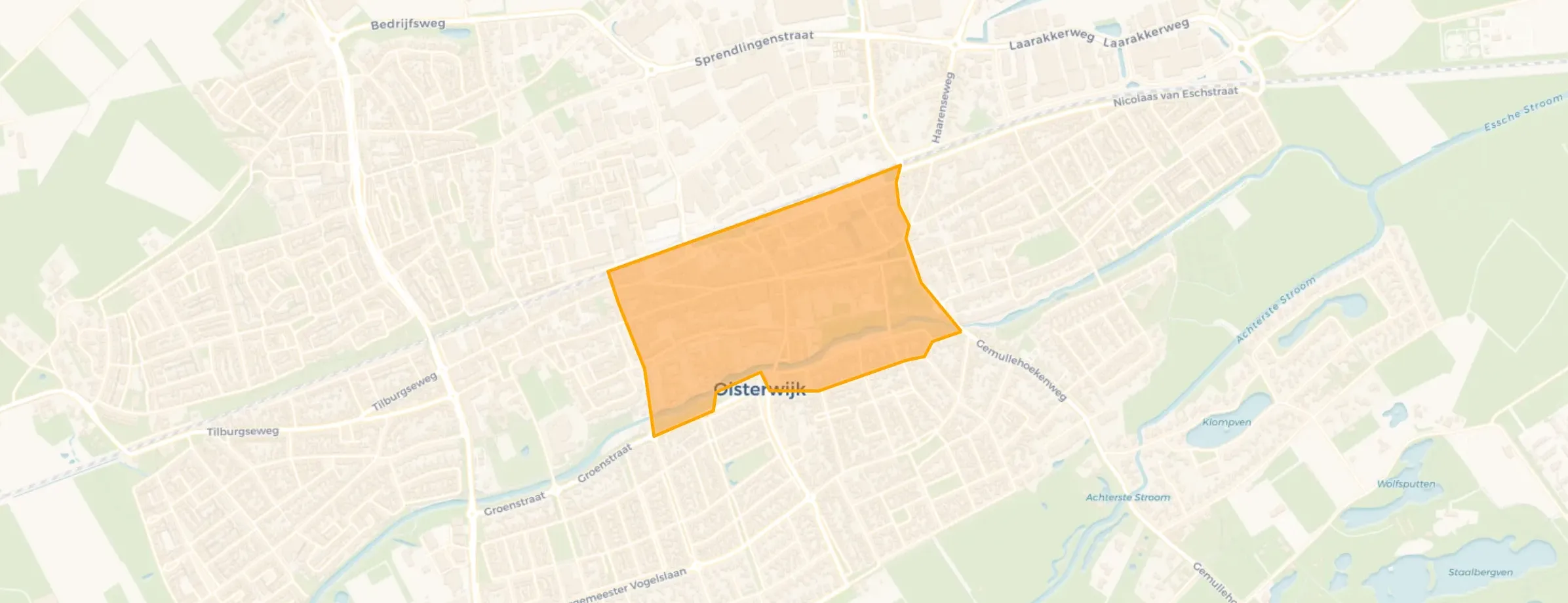 Buurt Omgeving De Lind/Kerkstraat, Oisterwijk