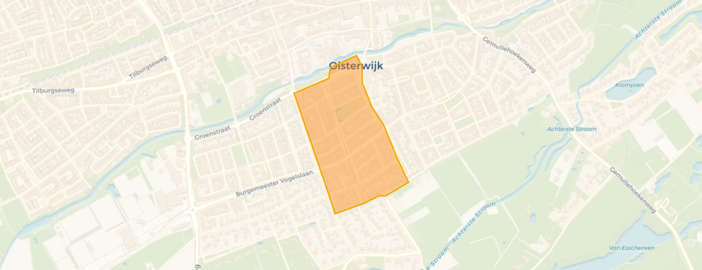 Kaart van Omgeving Dotterpln/Wildemanstraat
