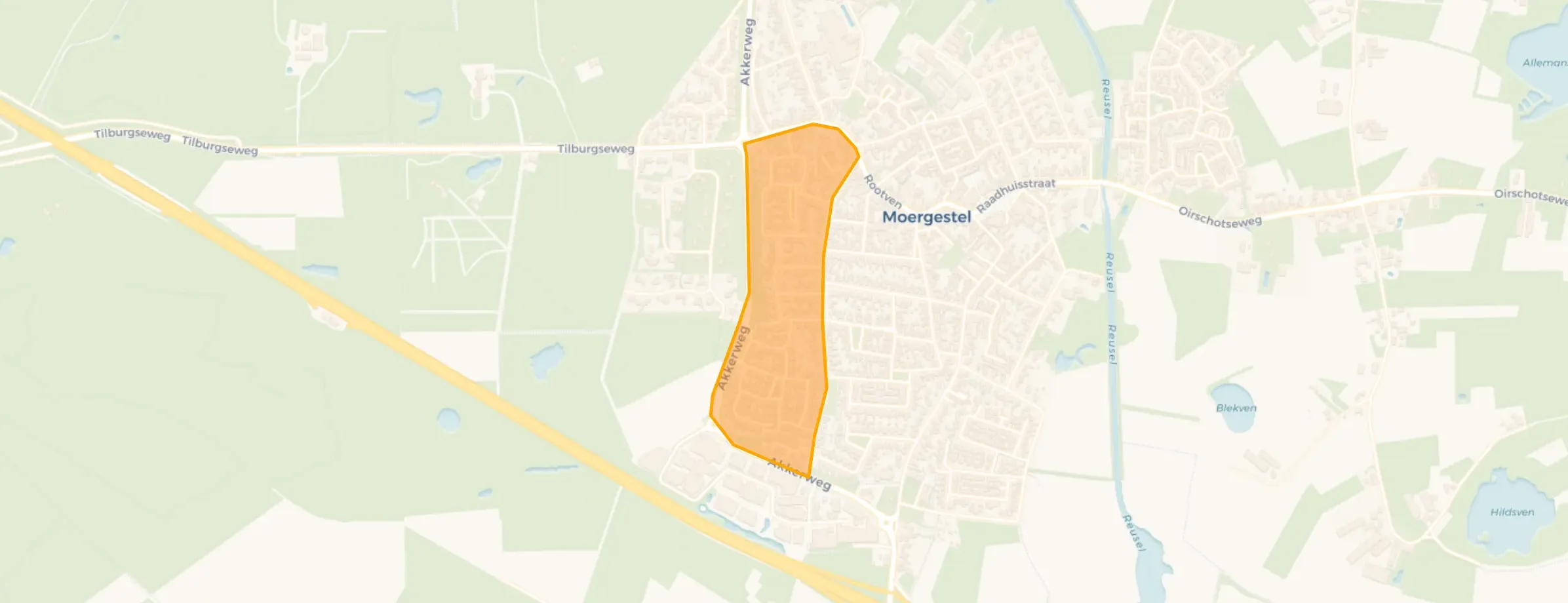 Omgeving Klein Bungalowpark in Oisterwijk