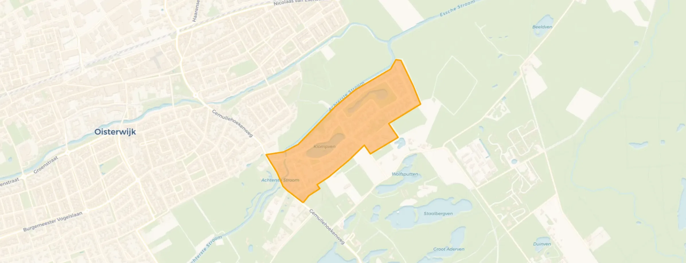 Buurt Omgeving Klompven/Eikenven, Oisterwijk