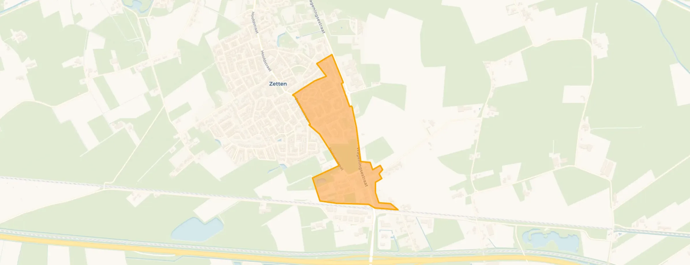 Buurt Omgeving Sterappel Loohof en Zetten Zuid, Zetten