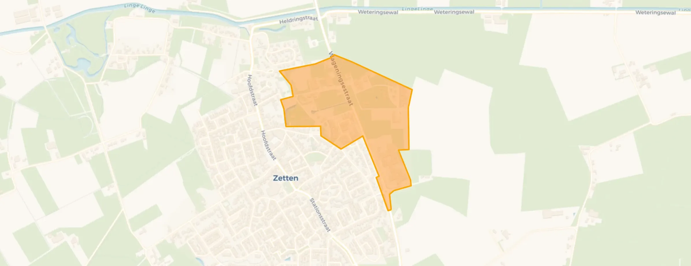 Kaart van Omgeving Vluchtheuvellaan