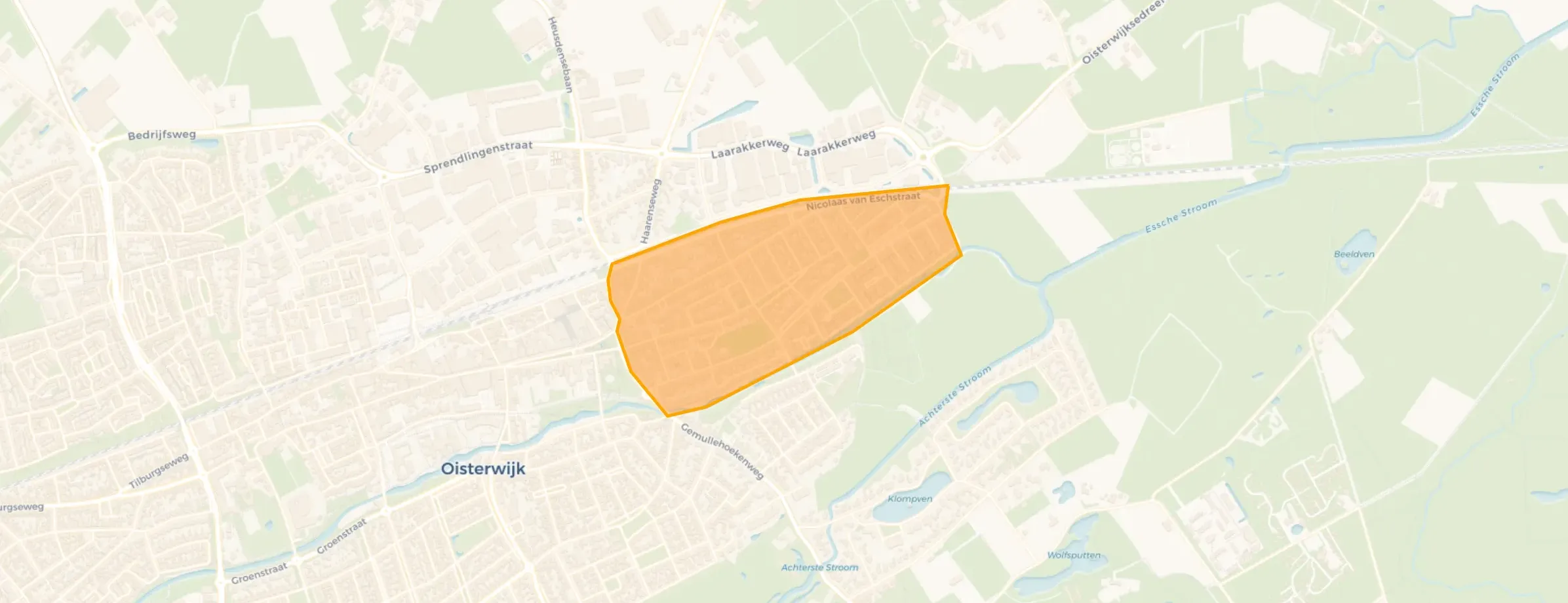 Buurt Omgeving Waterhoef, Oisterwijk
