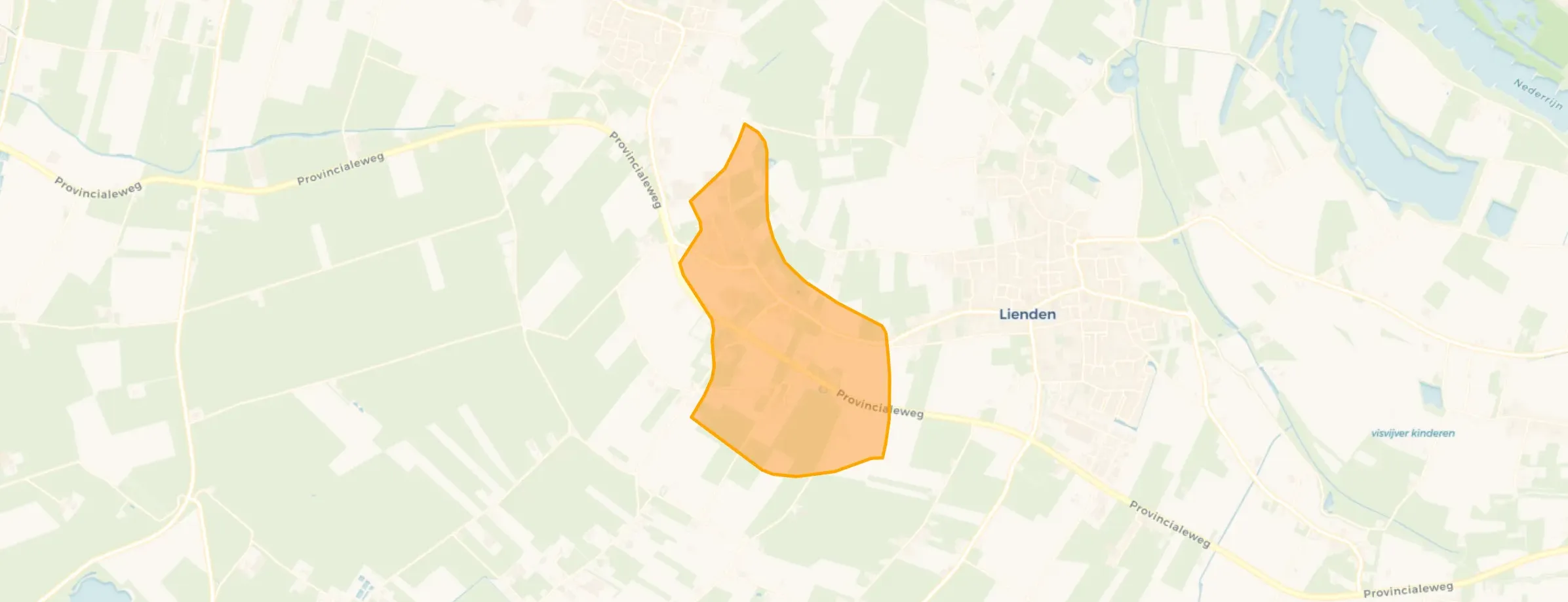 Buurt Ommeren met Den Eng, Ommeren