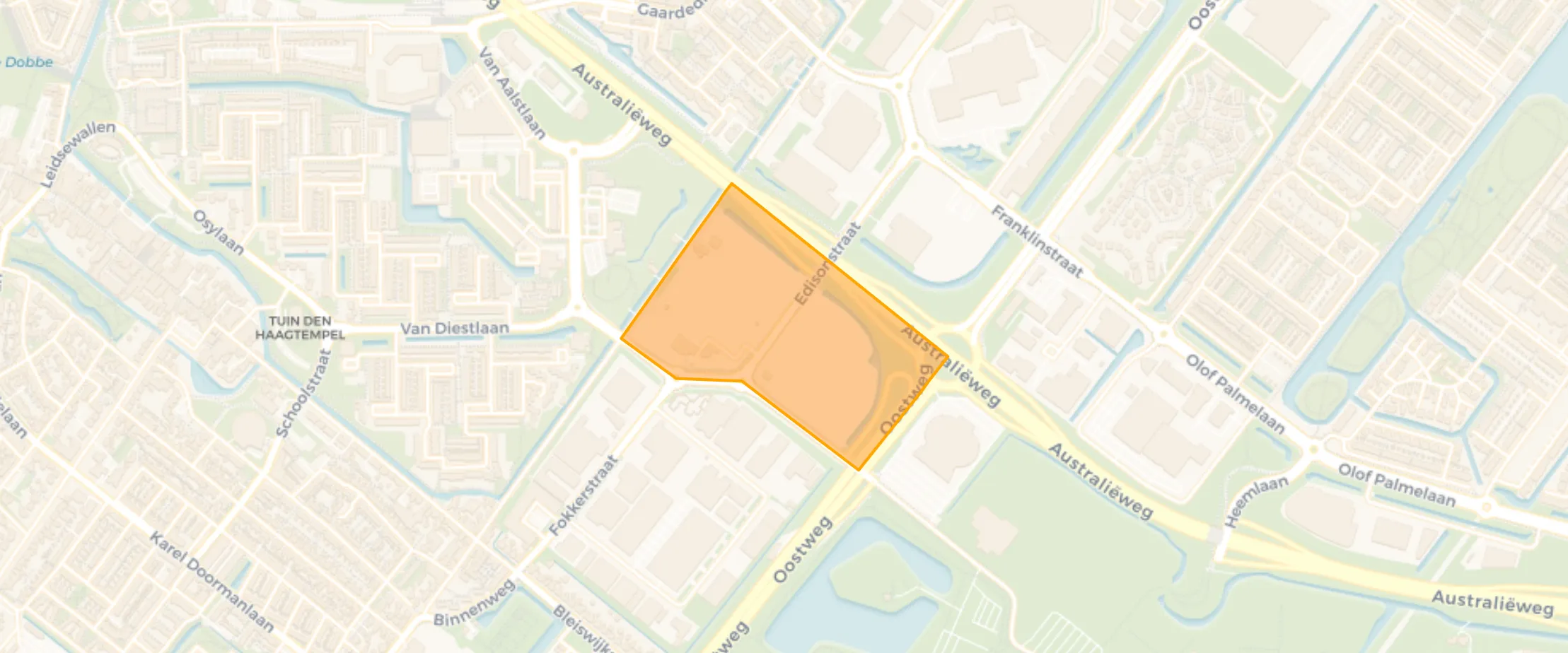 Map of Ontwikkelgebied