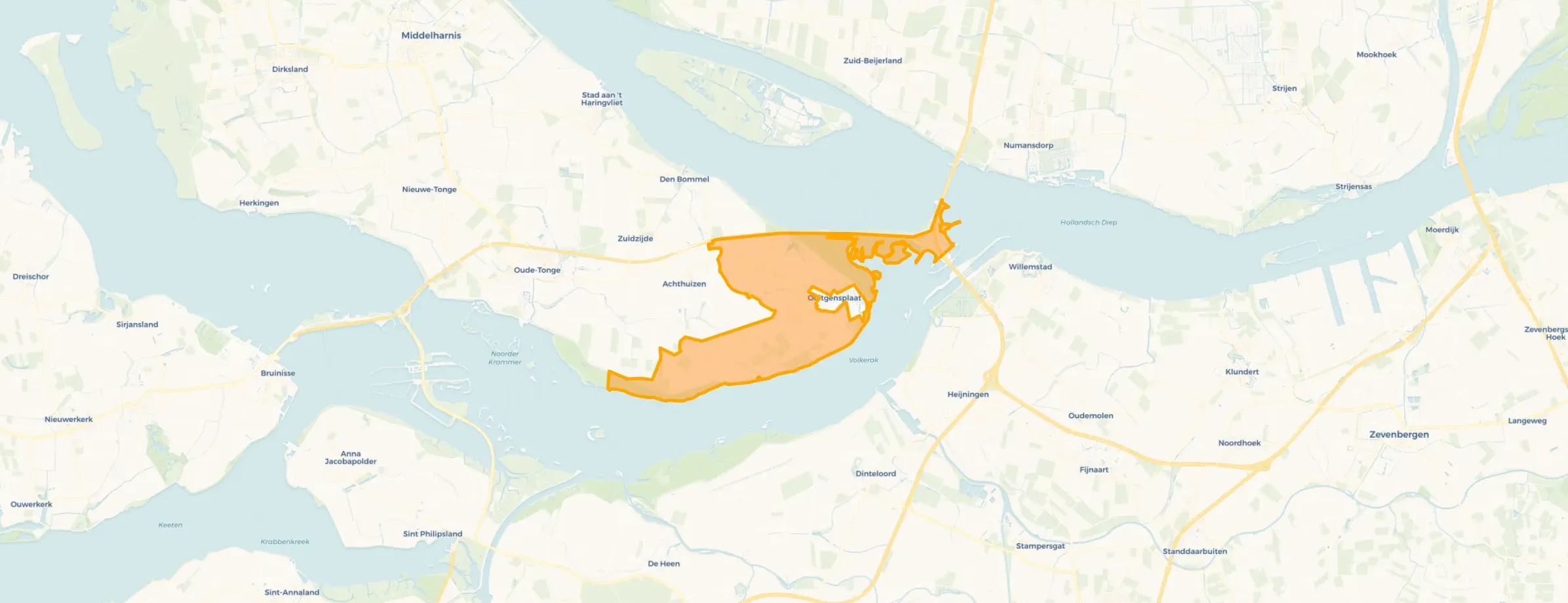 Buurt Ooltgensplaat buitengebied, Ooltgensplaat