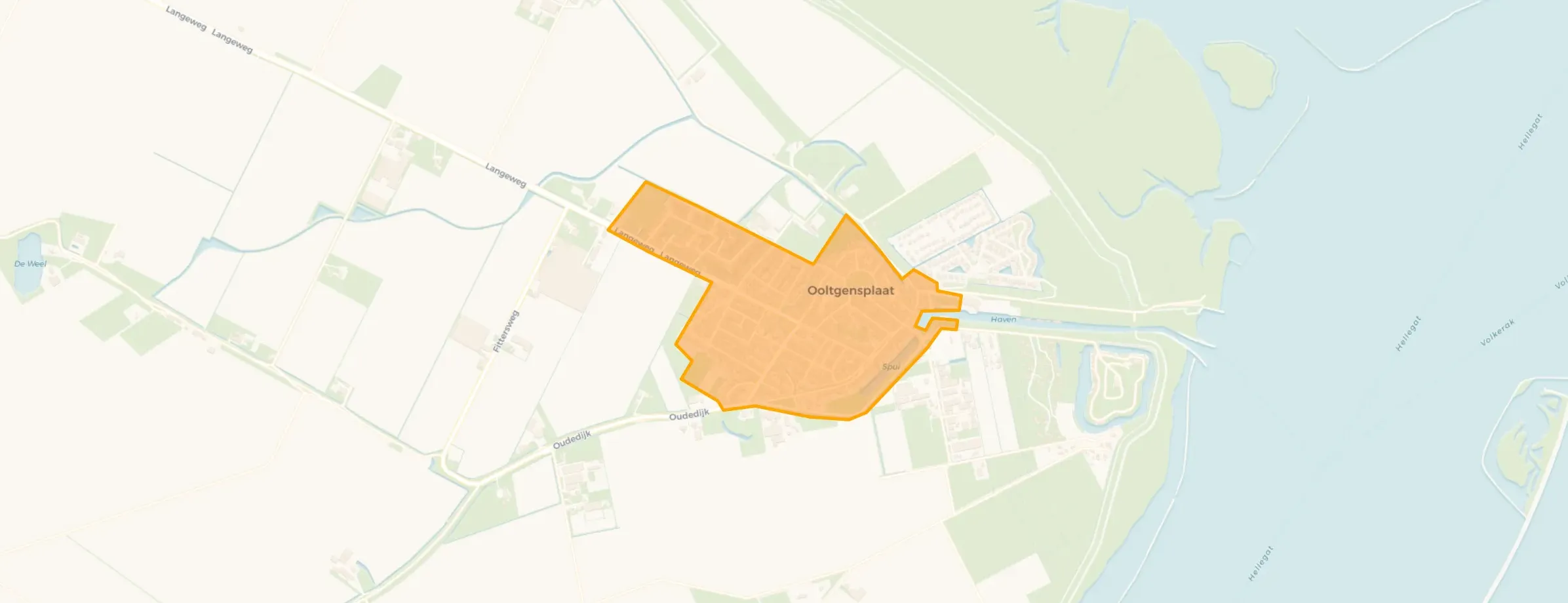 Buurt Ooltgensplaat woonkern, Ooltgensplaat