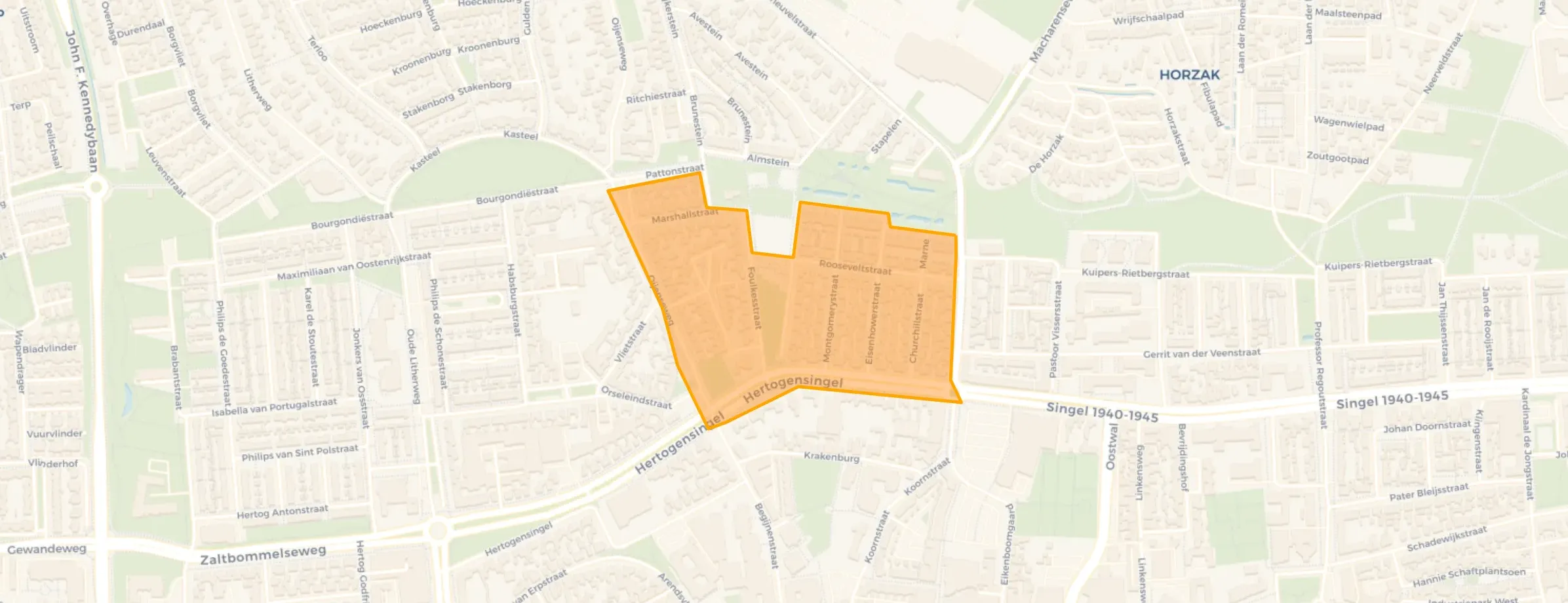 Buurt Oorlogsheldenbuurt, Oss