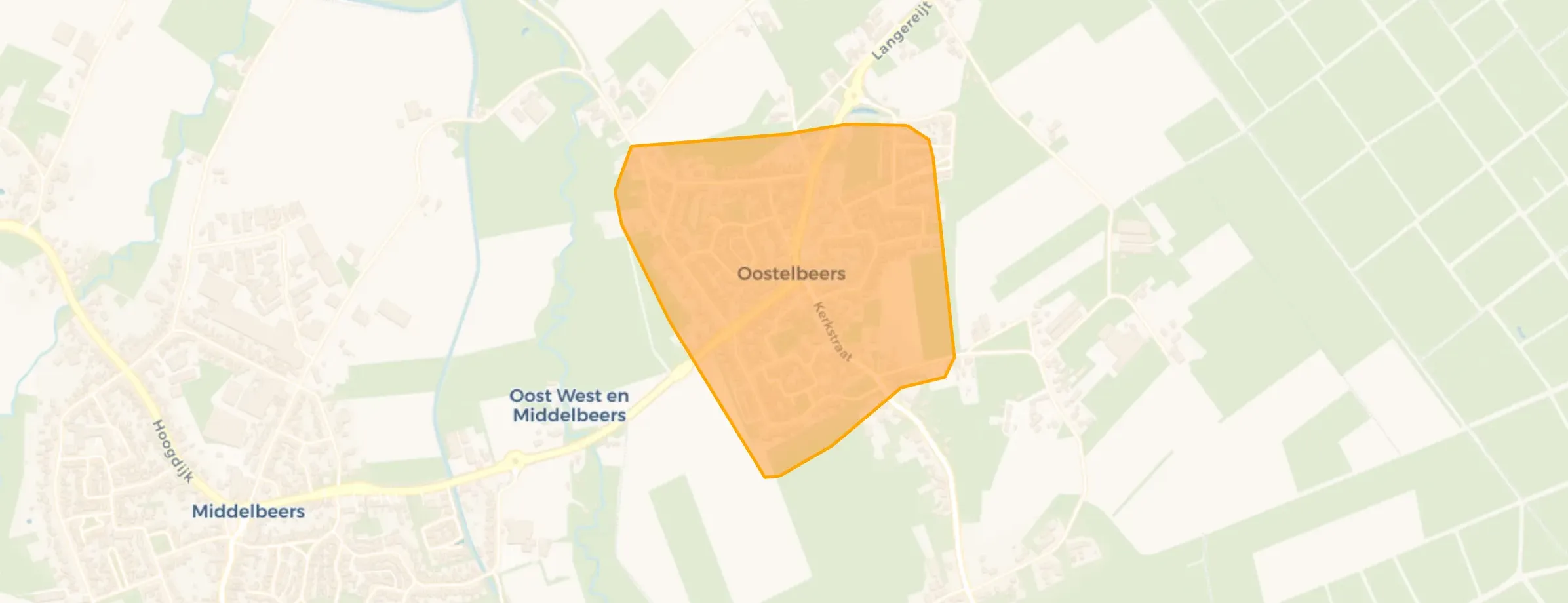Buurt Oostelbeers, Oost West En Middelbeers