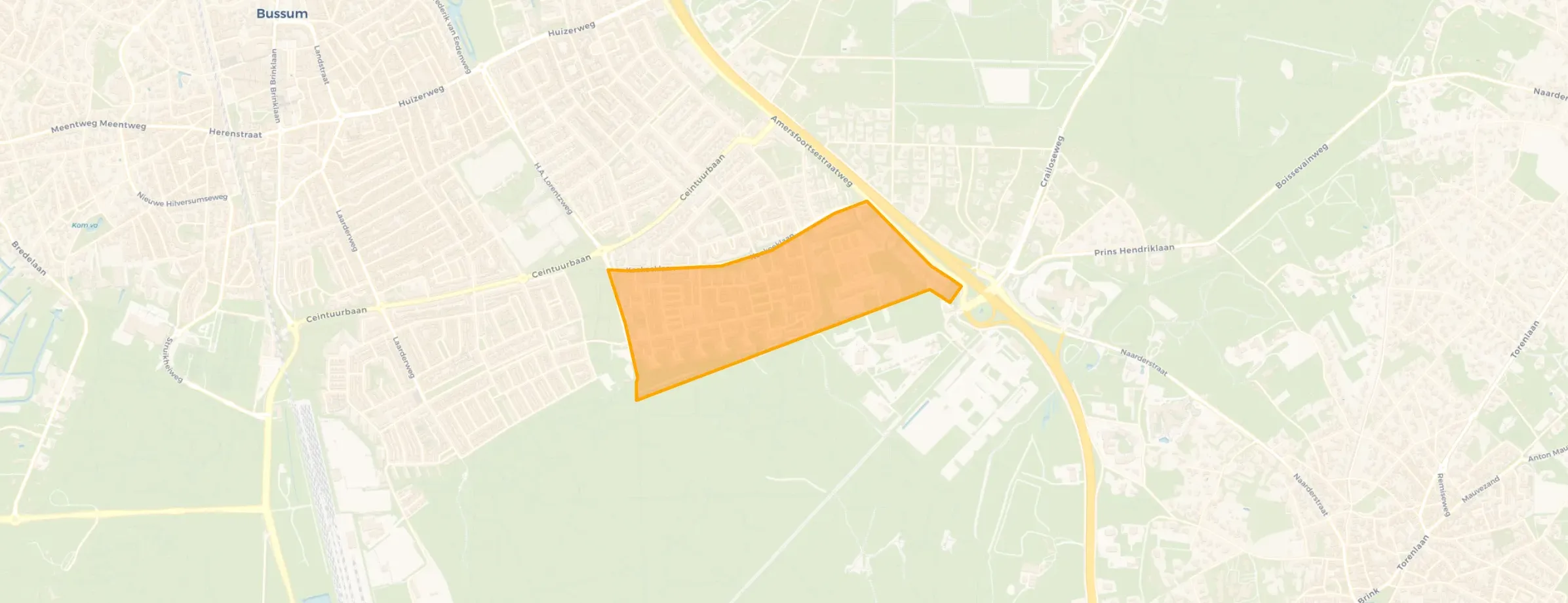 Buurt Ooster Eng-Zuid, Bussum