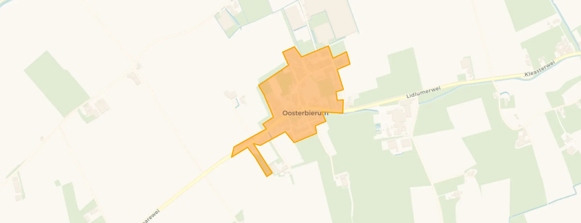Oosterbierum in Waadhoeke