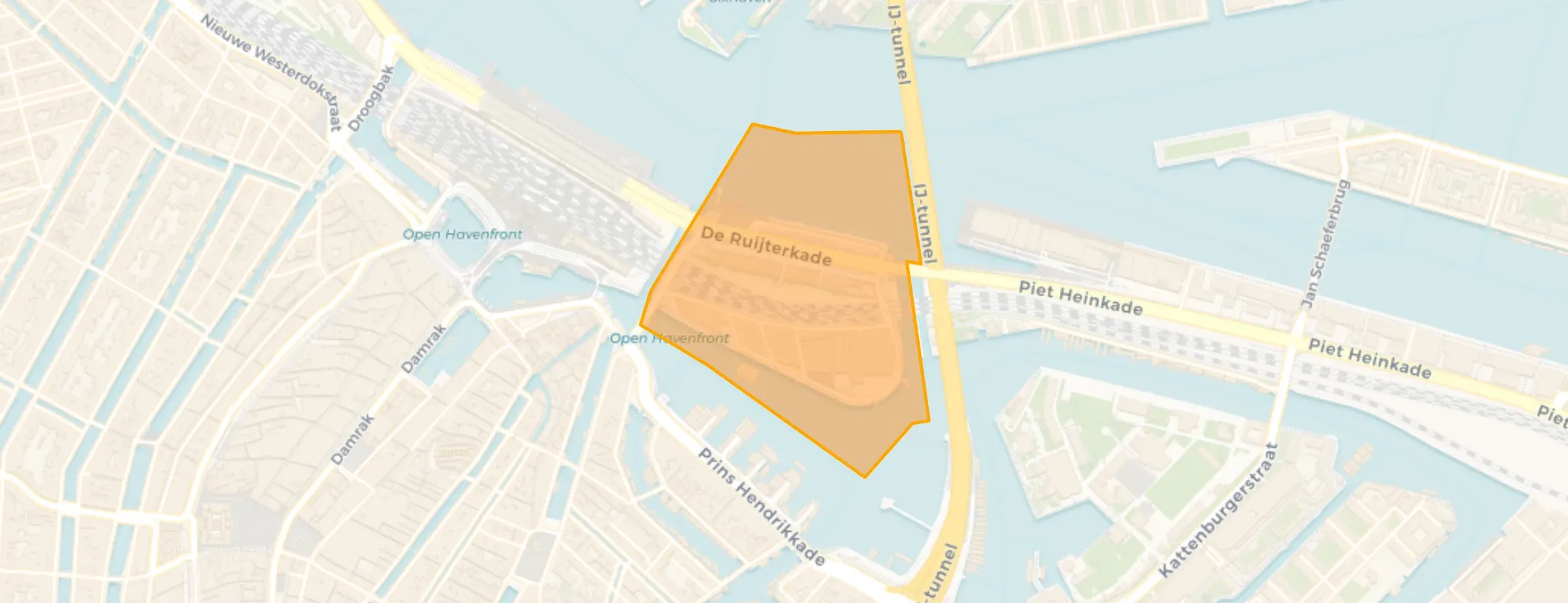 Oosterdokseiland in Amsterdam