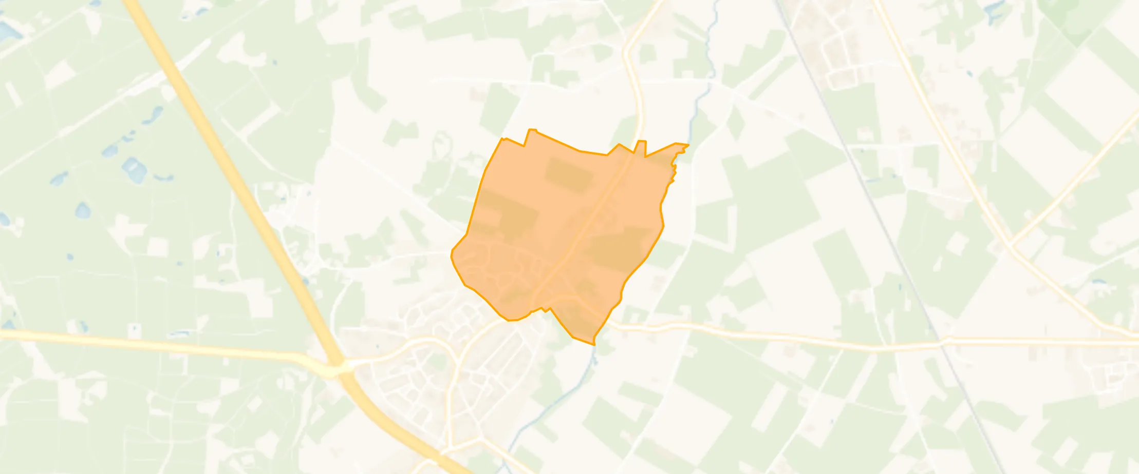 Map of Oosterik