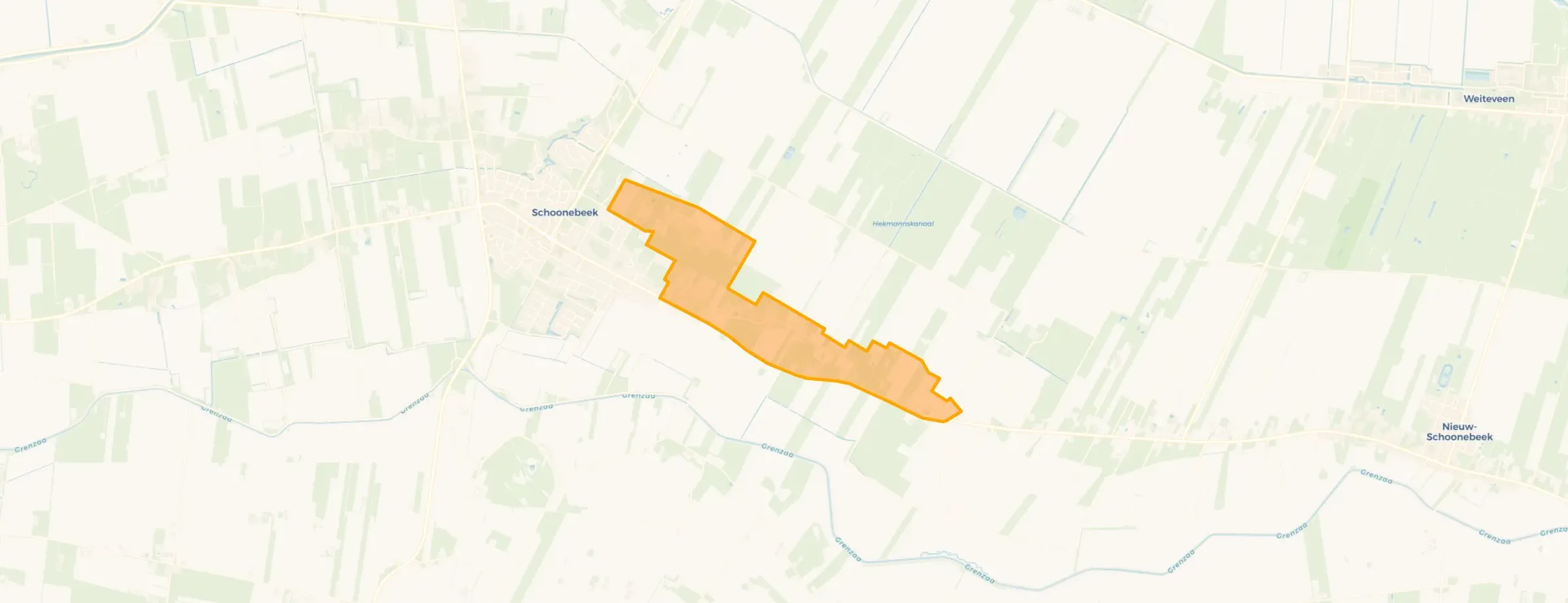 Buurt Oosterse Bos en Middendorp, Schoonebeek