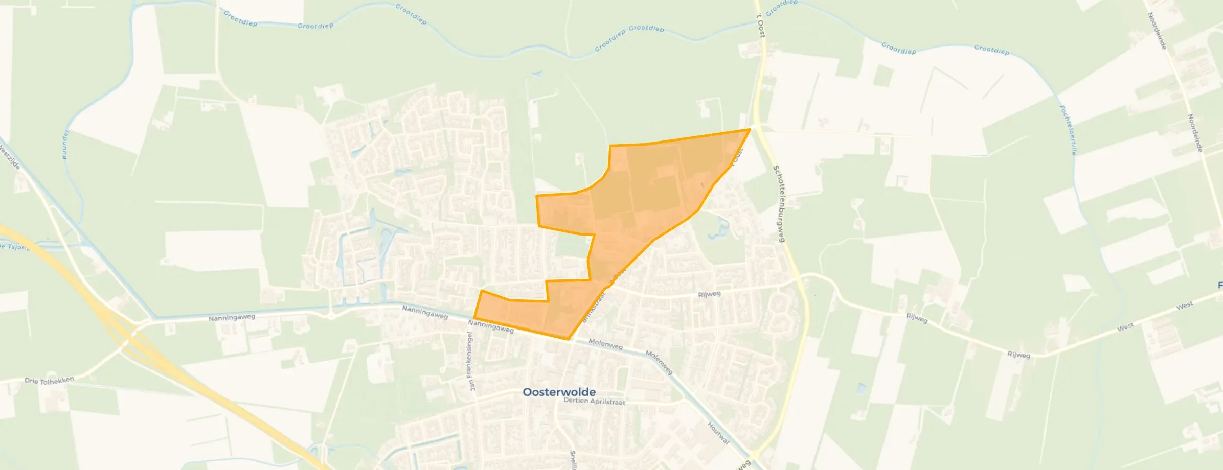 Oosterwolde-Centrum-Noord-West