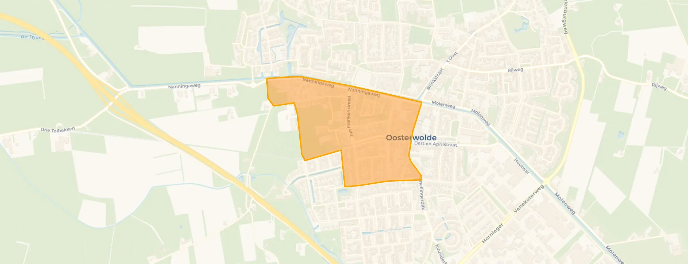 Buurt Oosterwolde-Duistereweg, Oosterwolde (Fr)
