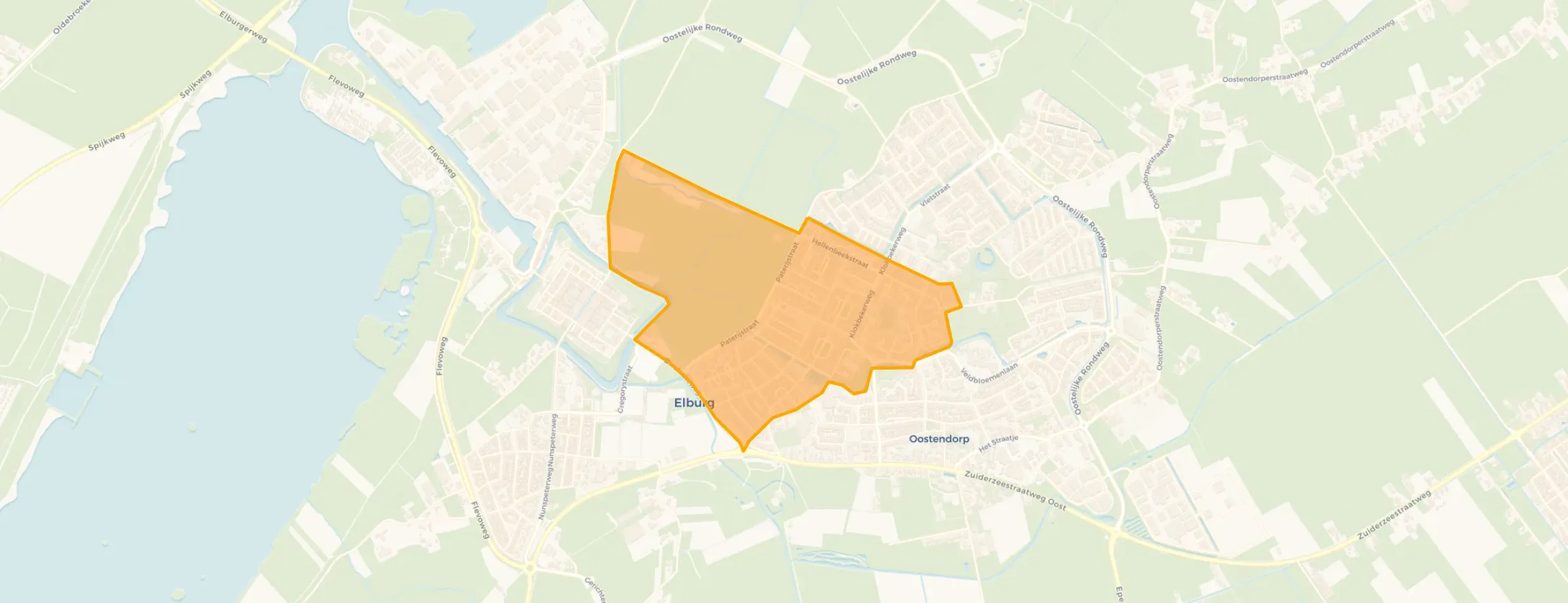 Kaart van Oosthoek