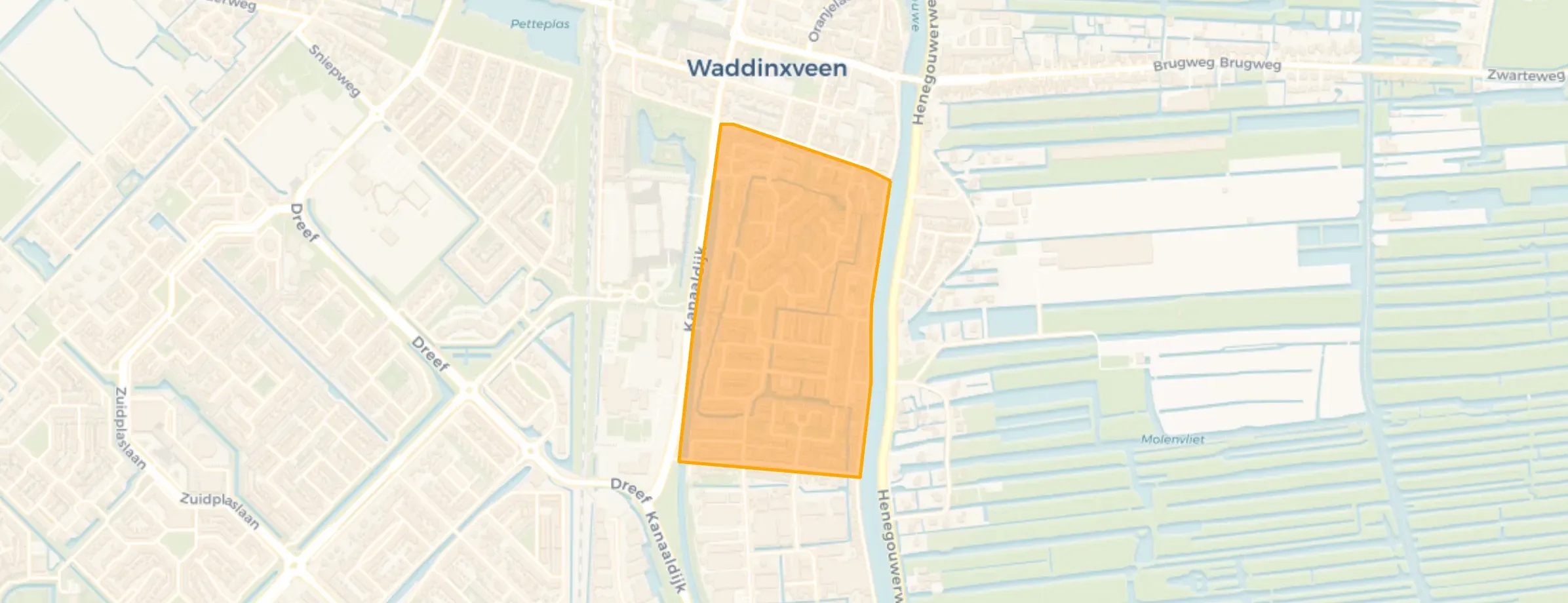 Buurt Oostpolderwijk, Waddinxveen