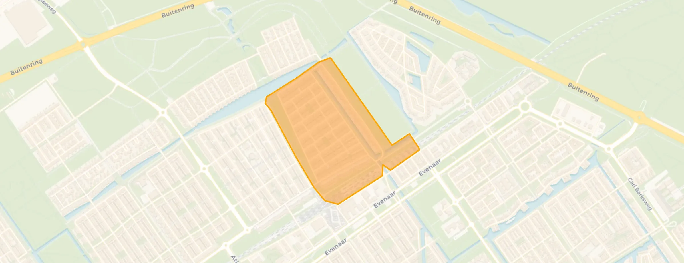 Buurt Oostvaardersbuurt Oost, Almere