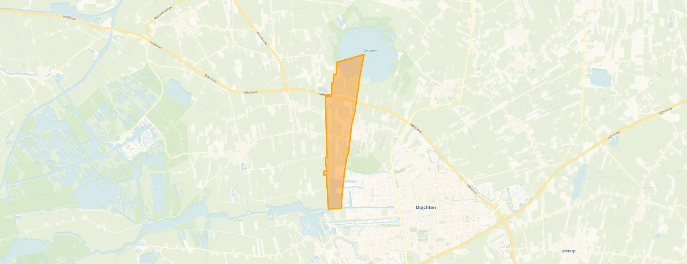 Opeinde boven de Vaart in Smallingerland