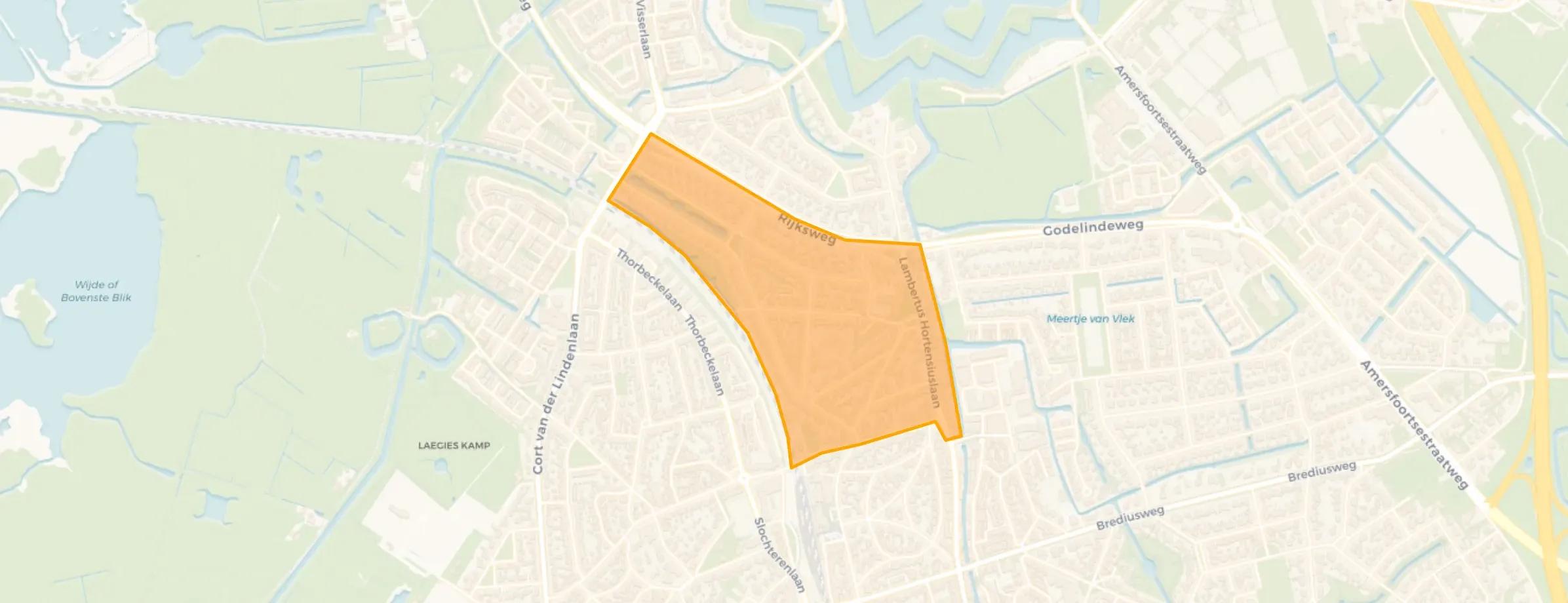 Buurt Oranje Nassaupark-Zuid, Naarden