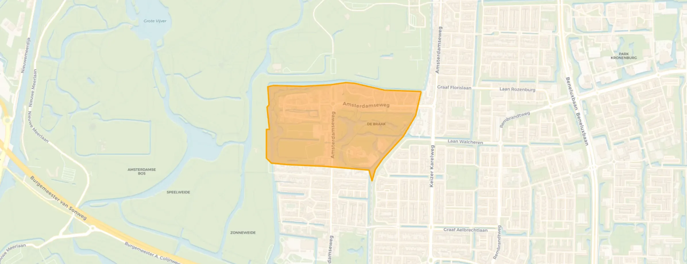 Buurt Oranjebuurt, Amstelveen