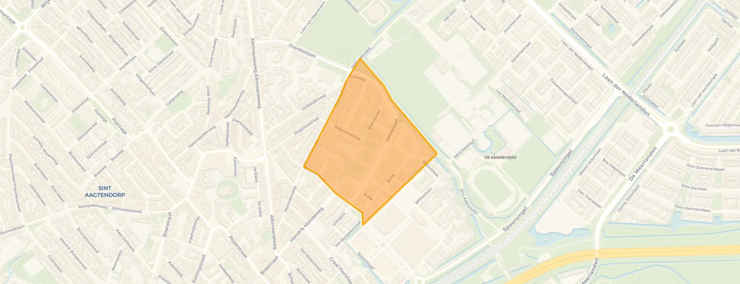 Buurt Oranjebuurt, Beverwijk