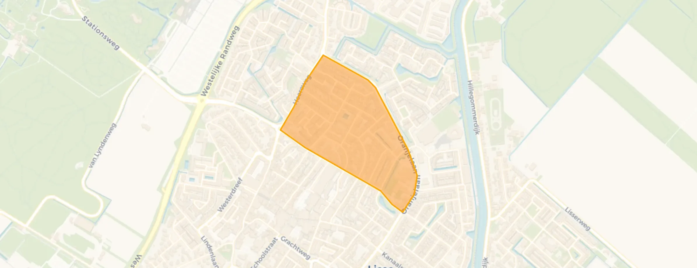 Buurt Oranjebuurt, Lisse