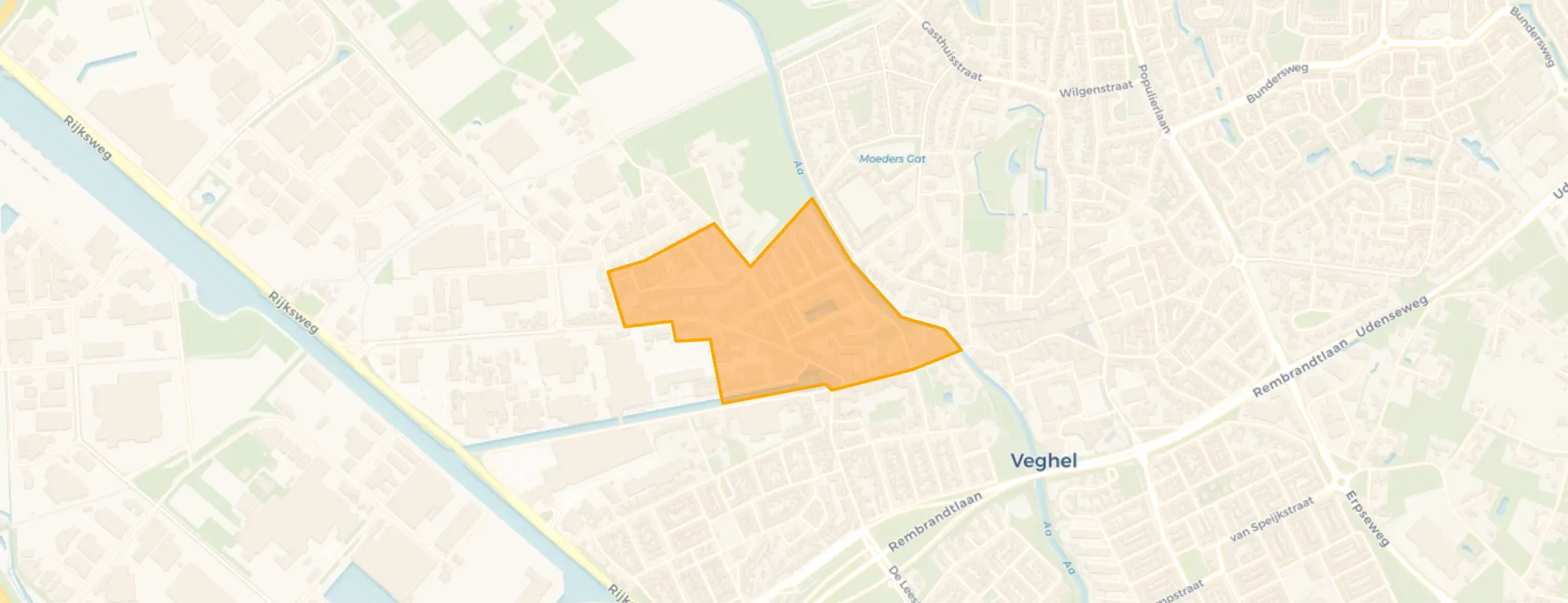 Buurt Oranjewijk en Dorsveld, Veghel