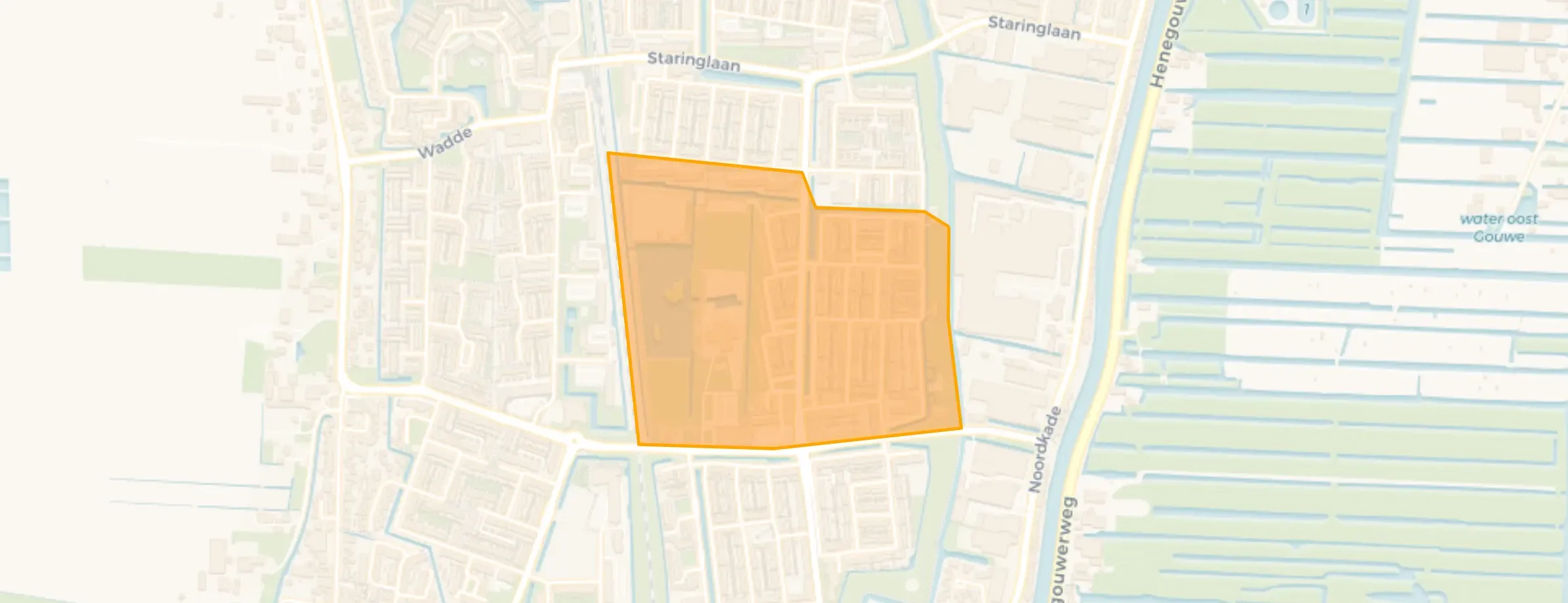 Buurt Oranjewijk Noord, Waddinxveen