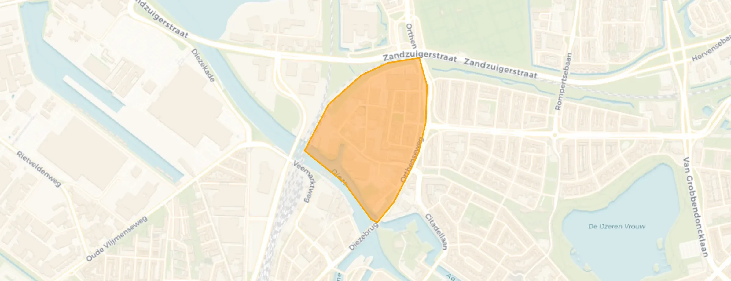 Buurt Orthenpoort, 'S-Hertogenbosch