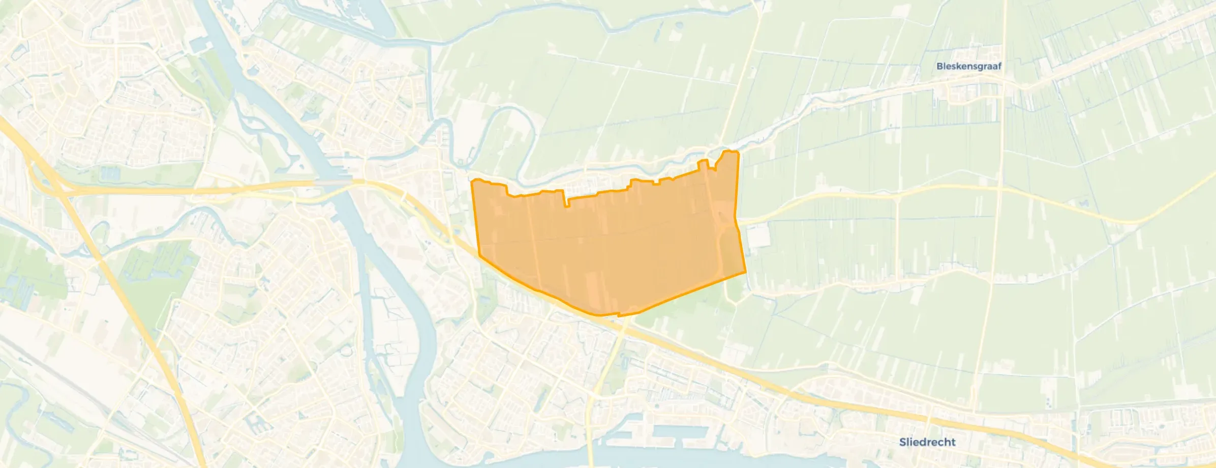 Oud-Alblas-Buitengebied-Zuid